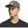 imageadidas Mens Gameday 5 Stretch Fit Hat  Athletic Structured Baseball CapGrey SixWhite5