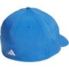 imageadidas Mens Gameday 5 Stretch Fit Hat  Athletic Structured Baseball CapRay BlueWhite5