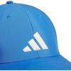 imageadidas Mens Gameday 5 Stretch Fit Hat  Athletic Structured Baseball CapRay BlueWhite5