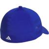 imageadidas Mens Gameday 5 Stretch Fit Hat  Athletic Structured Baseball CapTeam Royal BlueWhite4