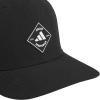 imageadidas Mens QuickDry Floatie Waterproof Hat  Lightweight Snapback CapBlackWhite