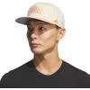 imageadidas Mens Sport Lifestyle Rope Brim Snapback HatCrystal Linen BeigeOff WhitePure Orange