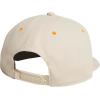 imageadidas Mens Sport Lifestyle Rope Brim Snapback HatCrystal Linen BeigeOff WhitePure Orange