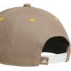 imageadidas Mens Sport Lifestyle Rope Brim Snapback HatKhaki SixOff WhiteCrew Yellow