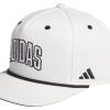 imageadidas Mens Sport Lifestyle Rope Brim Snapback HatWhiteBlack