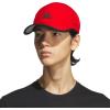 imageadidas Mens Superlite Hat  Lightweight MoistureWicking Cap for Workout and TrainingBetter ScarletBlack3