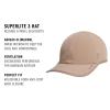 imageadidas Mens Superlite Hat  Lightweight MoistureWicking Cap for Workout and TrainingChalky Brown3