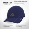 imageadidas Mens Superlite Hat  Lightweight MoistureWicking Cap for Workout and TrainingDark BlueGrey Four3