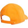 imageadidas Mens Superlite Hat  Lightweight MoistureWicking Cap for Workout and TrainingPure OrangeSilver MetallicWhite3