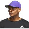 imageadidas Mens Superlite Hat  Lightweight MoistureWicking Cap for Workout and TrainingPure PurpleBlack3