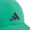 imageadidas Mens Superlite Hat  Lightweight MoistureWicking Cap for Workout and TrainingSemi Court GreenBlack3