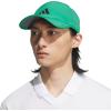 imageadidas Mens Superlite Hat  Lightweight MoistureWicking Cap for Workout and TrainingSemi Court GreenBlack3