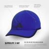 imageadidas Mens Superlite Hat  Lightweight MoistureWicking Cap for Workout and TrainingSemi Lucid BlueBlack3
