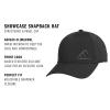 imageadidas Unisex Adult Showcase Hat  Showcase Adjustable Athletic Sports CapBlackCarbon Grey