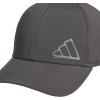 imageadidas Unisex Adult Showcase Hat  Showcase Adjustable Athletic Sports CapGrey SixBlackBlack