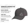 imageadidas Unisex Adult Showcase Hat  Showcase Adjustable Athletic Sports CapGrey SixBlackBlack