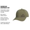 imageadidas Unisex Adult Showcase Hat  Showcase Adjustable Athletic Sports CapOlive Strata GreenBlack