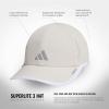 imageadidas Womens Superlite Hat  Lightweight MoistureWicking Cap for Workout and TrainingAlumina BeigeSilver MetallicWhite3
