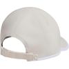 imageadidas Womens Superlite Hat  Lightweight MoistureWicking Cap for Workout and TrainingAlumina BeigeSilver MetallicWhite3