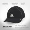 imageadidas Womens Superlite Hat  Lightweight MoistureWicking Cap for Workout and TrainingBlackWhite3
