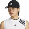 imageadidas Womens Superlite Hat  Lightweight MoistureWicking Cap for Workout and TrainingBlackWhite3