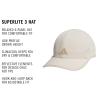 imageadidas Womens Superlite Hat  Lightweight MoistureWicking Cap for Workout and TrainingCrystal Linen BeigeTrace Khaki3