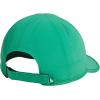 imageadidas Womens Superlite Hat  Lightweight MoistureWicking Cap for Workout and TrainingSemi Court GreenWhite3