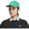 imageadidas Womens Superlite Hat  Lightweight MoistureWicking Cap for Workout and TrainingSemi Court GreenWhite3