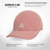 imageadidas Womens Superlite Hat  Lightweight MoistureWicking Cap for Workout and TrainingWarm Clay PinkWonder Alumina Grey3