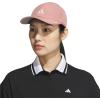 imageadidas Womens Superlite Hat  Lightweight MoistureWicking Cap for Workout and TrainingWarm Clay PinkWonder Alumina Grey3
