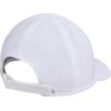 imageadidas Womens Superlite Hat  Lightweight MoistureWicking Cap for Workout and TrainingWhiteSilver Metallic3