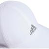 imageadidas Womens Superlite Hat  Lightweight MoistureWicking Cap for Workout and TrainingWhiteSilver Reflective2