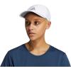 imageadidas Womens Superlite Hat  Lightweight MoistureWicking Cap for Workout and TrainingWhiteSilver Reflective2