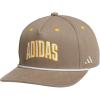 imageadidas Mens Sport Lifestyle Rope Brim Snapback HatKhaki SixOff WhiteCrew Yellow