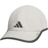 imageadidas Mens Superlite Hat  Lightweight MoistureWicking Cap for Workout and TrainingAlumina BeigeGrey Six3