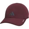 imageadidas Mens Superlite Hat  Lightweight MoistureWicking Cap for Workout and TrainingAurora Ruby RedOnix Grey3