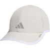 imageadidas Womens Superlite Hat  Lightweight MoistureWicking Cap for Workout and TrainingAlumina BeigeSilver MetallicWhite3