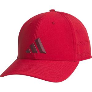imageadidas Mens Gameday 5 Stretch Fit Hat  Athletic Structured Baseball CapActive MaroonCollegiate Burgundy5