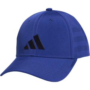 imageadidas Mens Gameday 5 Stretch Fit Hat  Athletic Structured Baseball CapSemi Lucid BlueLegend Ink Blue4
