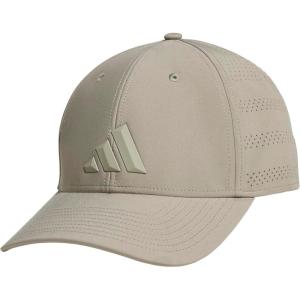 imageadidas Mens Gameday 5 Stretch Fit Hat  Athletic Structured Baseball CapSilver Pebble GreyFeather Grey5