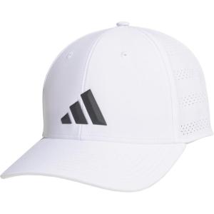 imageadidas Mens Gameday 5 Stretch Fit Hat  Athletic Structured Baseball CapWhiteGrey Six5
