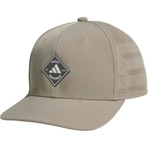 imageadidas Mens QuickDry Floatie Waterproof Hat  Lightweight Snapback CapSilver Pebble GreyGrey FiveOff White