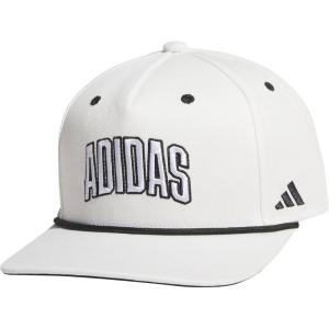 imageadidas Mens Sport Lifestyle Rope Brim Snapback HatWhiteBlack