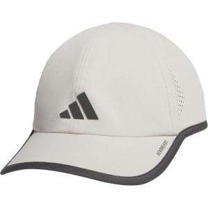 imageadidas Mens Superlite Hat  Lightweight MoistureWicking Cap for Workout and TrainingAlumina BeigeGrey Six3