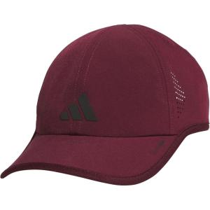 imageadidas Mens Superlite Hat  Lightweight MoistureWicking Cap for Workout and TrainingMaroonBlack3