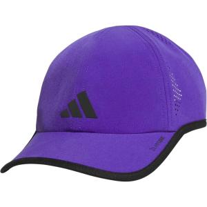 imageadidas Mens Superlite Hat  Lightweight MoistureWicking Cap for Workout and TrainingPure PurpleBlack3