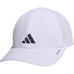 imageadidas Mens Superlite Hat  Lightweight MoistureWicking Cap for Workout and TrainingWhiteBlack3