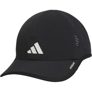imageadidas Womens Superlite Hat  Lightweight MoistureWicking Cap for Workout and TrainingBlackWhite3