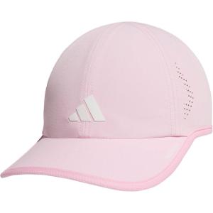 imageadidas Womens Superlite Hat  Lightweight MoistureWicking Cap for Workout and TrainingTrue PinkWhite3