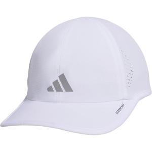imageadidas Womens Superlite Hat  Lightweight MoistureWicking Cap for Workout and TrainingWhiteSilver Metallic3